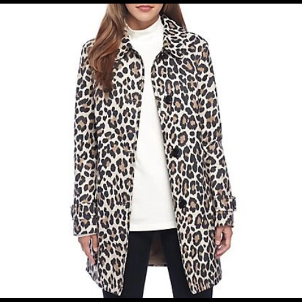 Kate spade cheetah Rain Coat